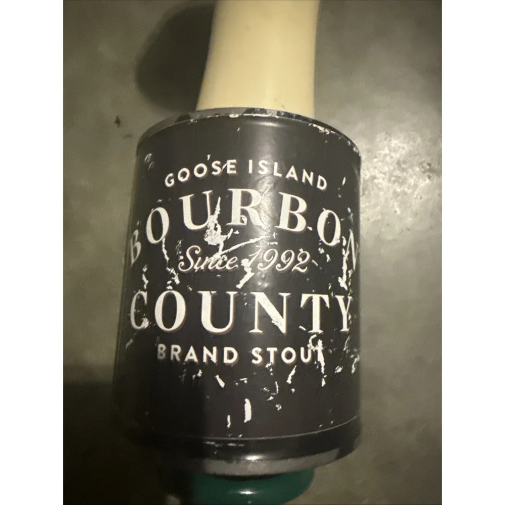 Goose Island Bourbon County Brand Beer Tap Handle Brewery Collectible 9
